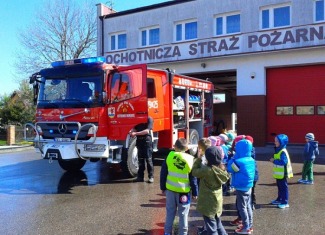 Wizyta w Ochotniczej Straży Pożarnej.