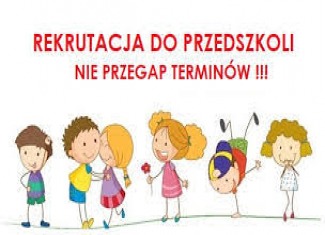 REKRUTACJA DO PRZEDSZKOLA
