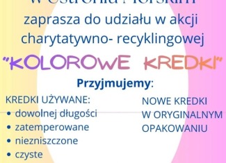 "Kolorowe kredki" - Bo każda kredka ma moc!